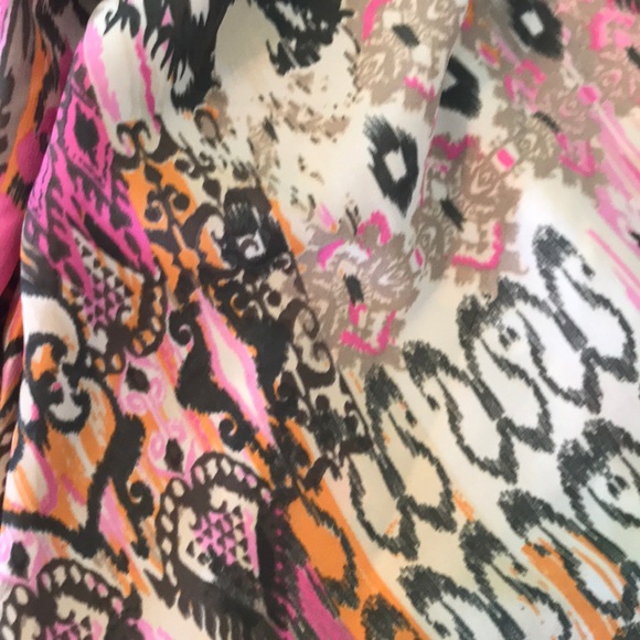 ELAN Shorts Romper with long wide sleeves, Sz M - Picture 8 of 8